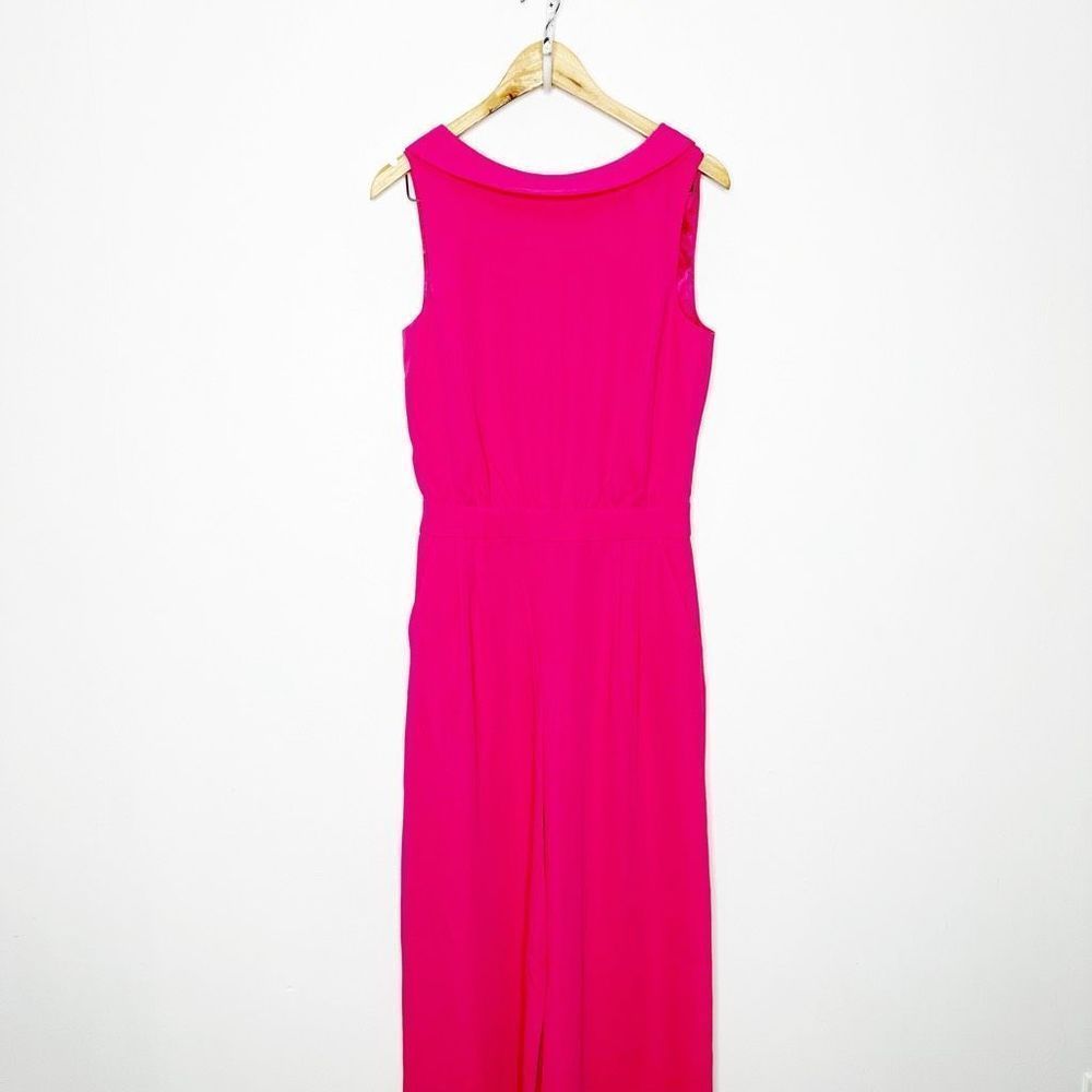BODEN Clarissa wide leg Jumpsuit Tutti Fruity Pink womens size 6 NWT - Picture 3 of 8